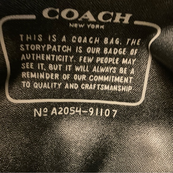 Coach Horse & Carriage Print Reversible City Tote - Black - Picture 15 of 15